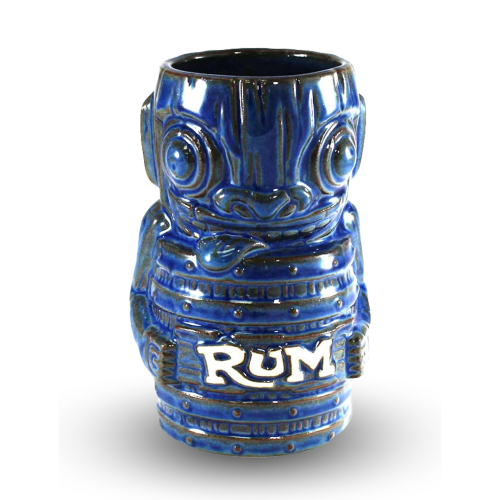 Rum Connoisseur Tiki Mug #11 (Blue)
